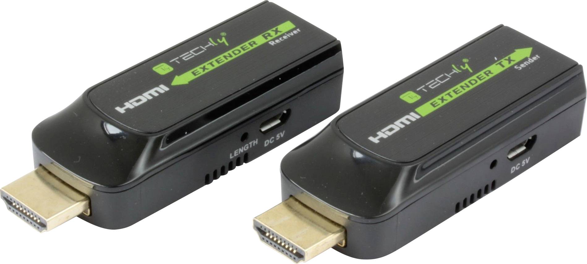 TECHly IDATA-EXT-E70S HDMI®, RJ45 Extender (Verlängerung) über Netzwerkkabel RJ45 40 m