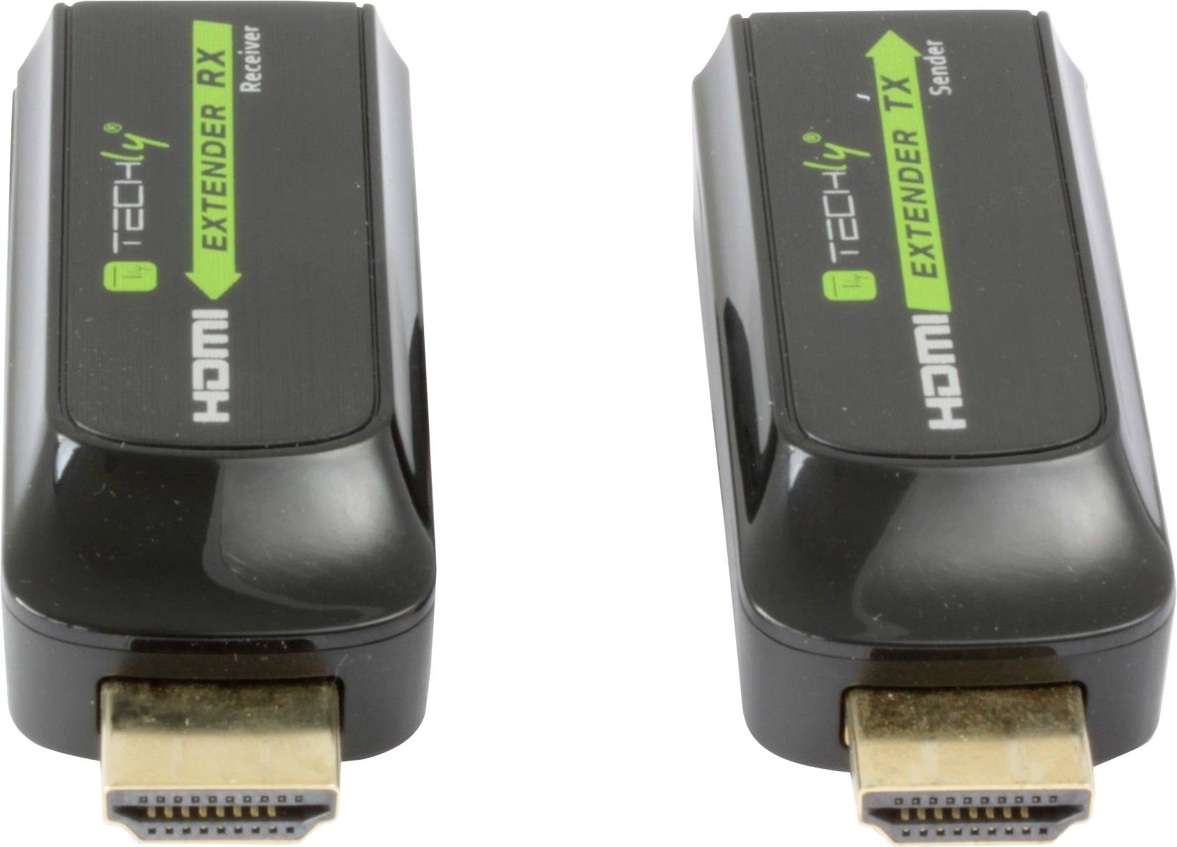 TECHly IDATA-EXT-E70S HDMI®, RJ45 Extender (Verlängerung) über Netzwerkkabel RJ45 40 m