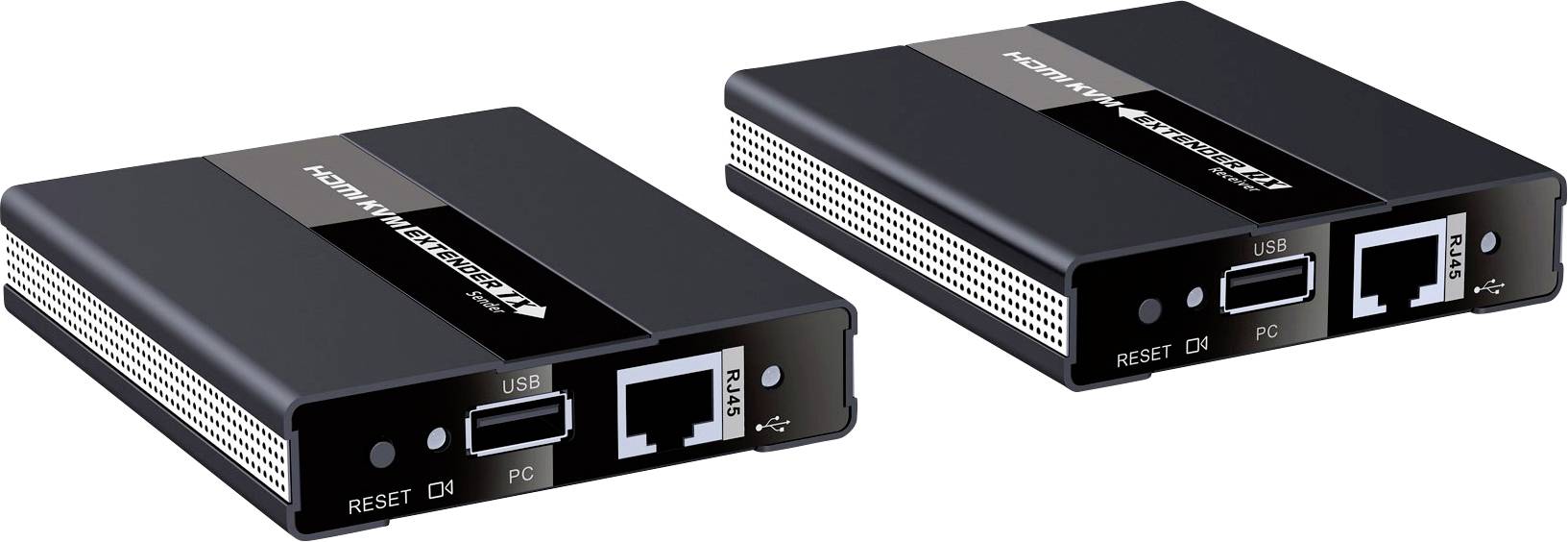 TECHly IDATA-HDMI-KVM60 HDMI®, HDMI®, RJ45, USB Extender (Verlängerung) über Netzwerkkabel RJ45 60 m