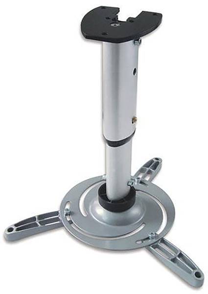 TECHly ICA-PM-102S Beamer-Deckenhalterung Neigbar, Schwenkbar Boden-/Deckenabstand (max.): 370 mm Silber