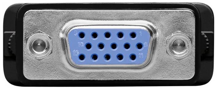 TECHly IADAP-DVI-8600T DVI / VGA Adapter [1x DVI-Stecker 12+5pol. - 1x VGA-Buchse] Schwarz