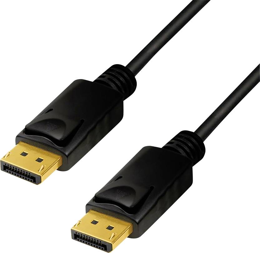 TECHly DisplayPort Anschlusskabel 3.00m Schwarz ICOC-DSP-A14-030NT DisplayPort-Kabel