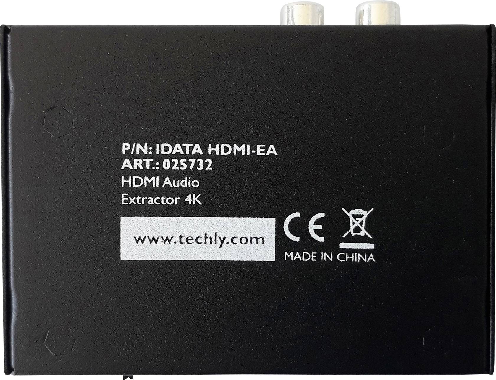 TECHly AV Konverter IDATA-HDMI-EA [HDMI, Toslink, Cinch - HDMI, Toslink] 1920 x 1080 Pixel, 1280 x 720 Pixel, 704 x 576 Pixel, 640 x 480 Pixel