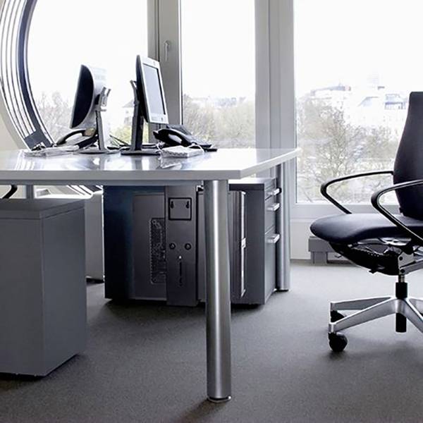 TECHly PC Halterung Tisch/Wand ICA-CS-66 ICA-CS-66 Schwarz Belastbar bis=10 kg