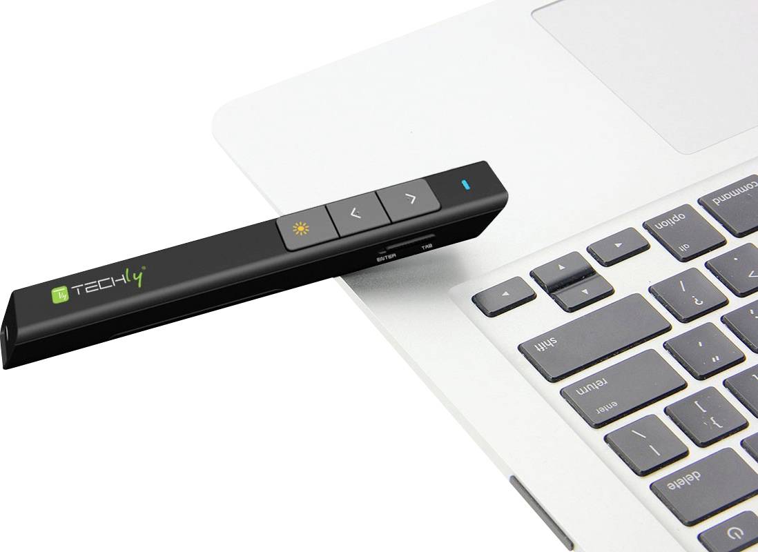 TECHly ITC-LASER26 Kabelgebunden Funk Presenter inkl. Laserpointer