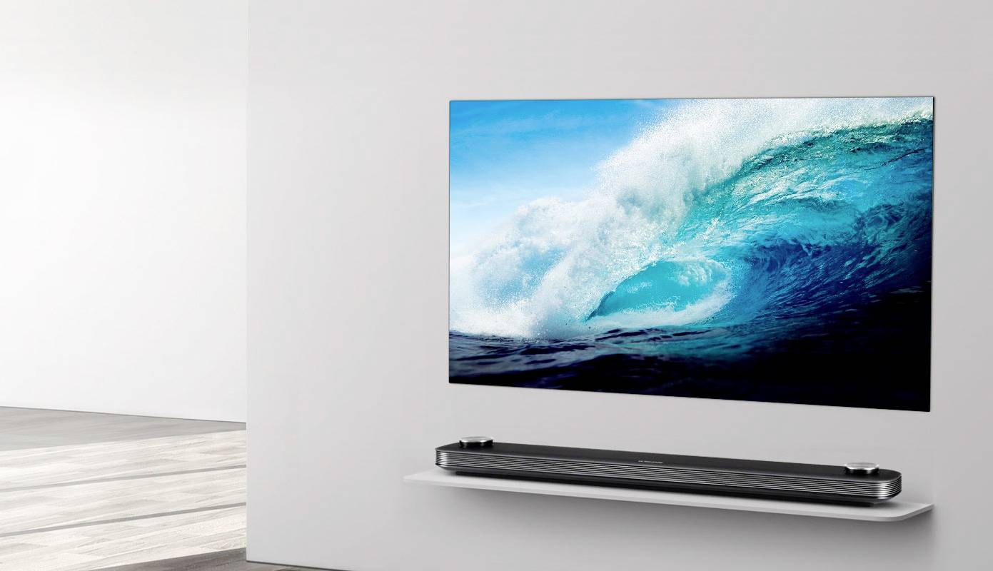 TECHly ICA-LCD-24O TV-Wandhalterung 81,3 cm (32") - 165,1 cm (65") Starr Geeignet für Curved-TV's