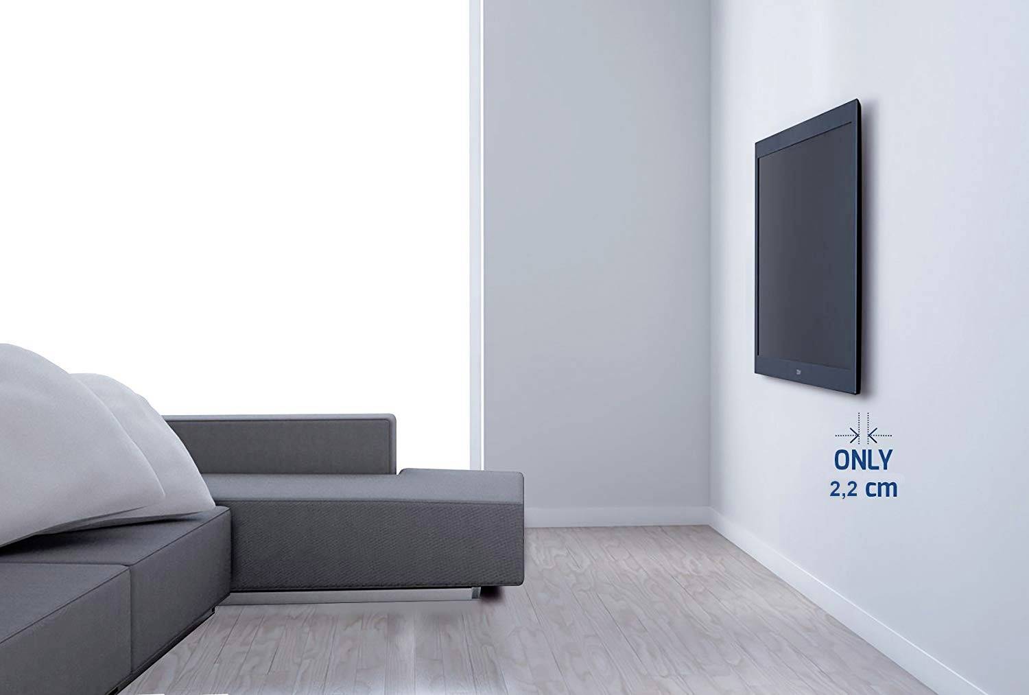 TECHly ICA-LCD-24O TV-Wandhalterung 81,3 cm (32") - 165,1 cm (65") Starr Geeignet für Curved-TV's