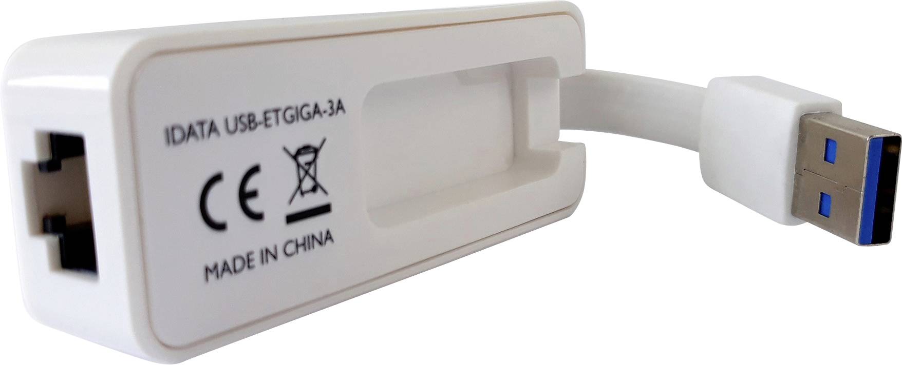 TECHly IDATA-USB-ETGIGA-3A Adapter 5 GBit/s USB-A (USB 3.2 Gen 1), RJ45