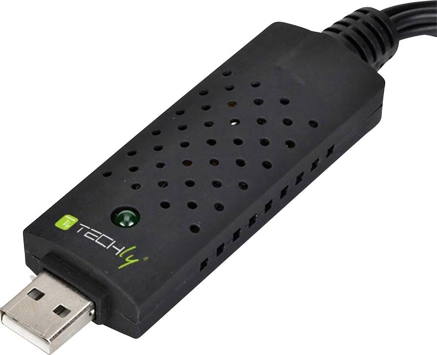 TECHly I-USB-VIDEO-700TY Video Grabber Plug und Play, inkl. Video-Bearbeitungssoftware