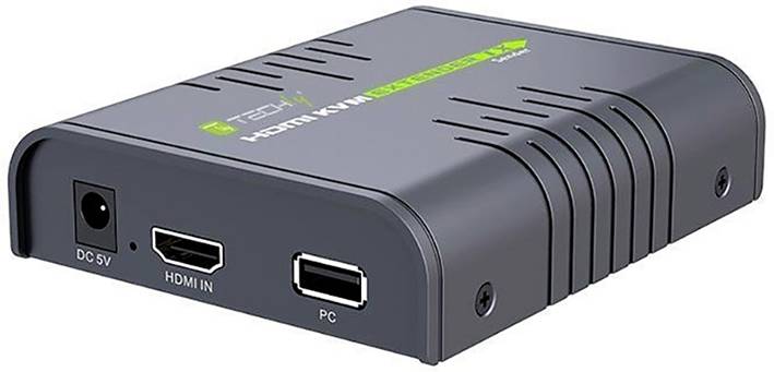 TECHly IDATA-HDMI-KVM2 HDMI®, RJ45, USB-A (USB 2.0) Extender (Verlängerung) über Netzwerkkabel RJ45 120m