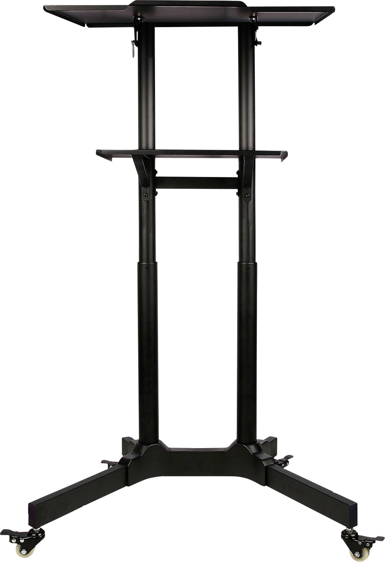 TECHly ICA-TB-TPM-1BK TV-Rollwagen 1 Display(s) Schwarz Höhenverstellbar, Notebook-Ablage, Neigbar