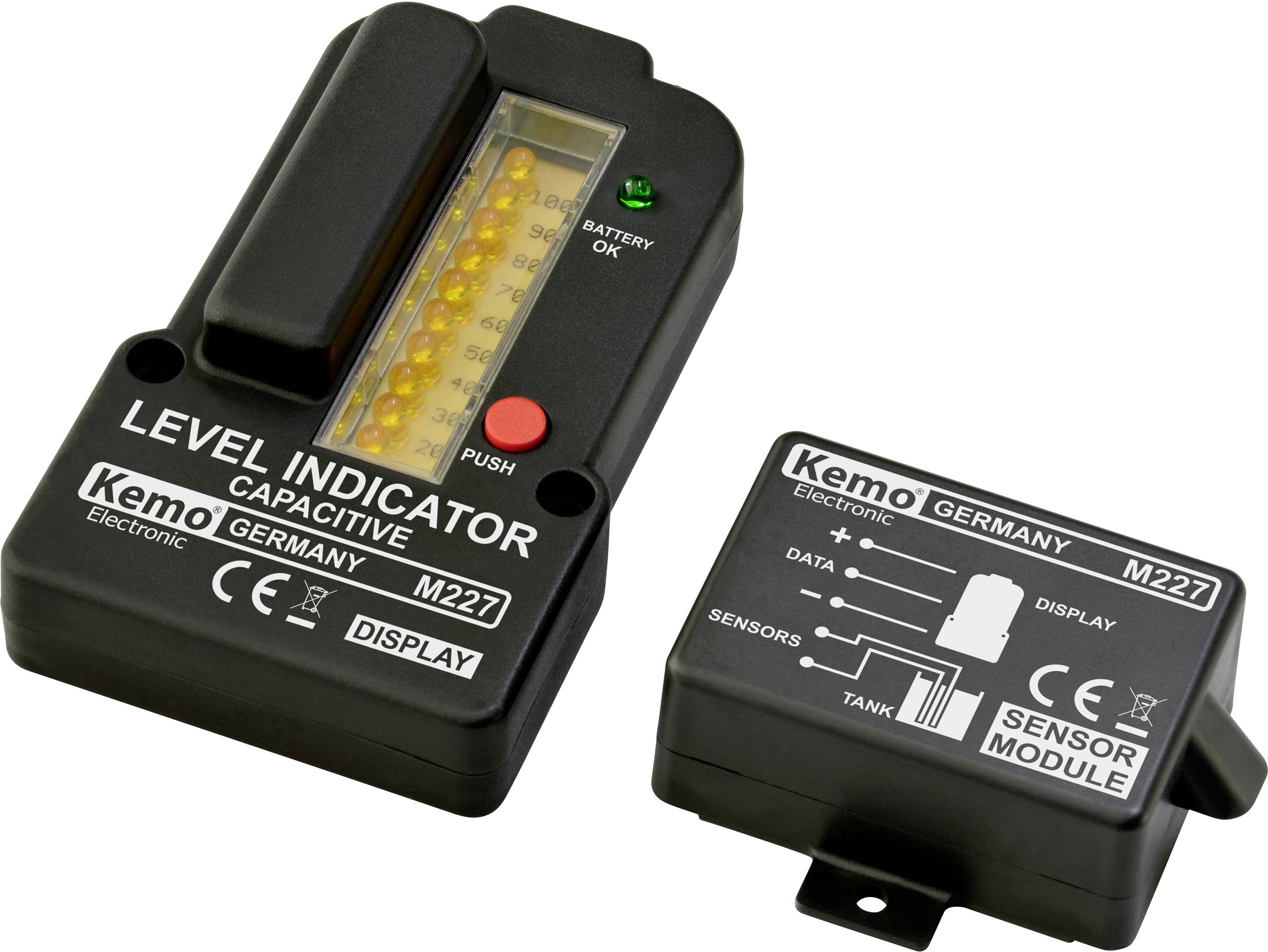 Kemo M227 Füllstandsanzeige Baustein 9 V/DC