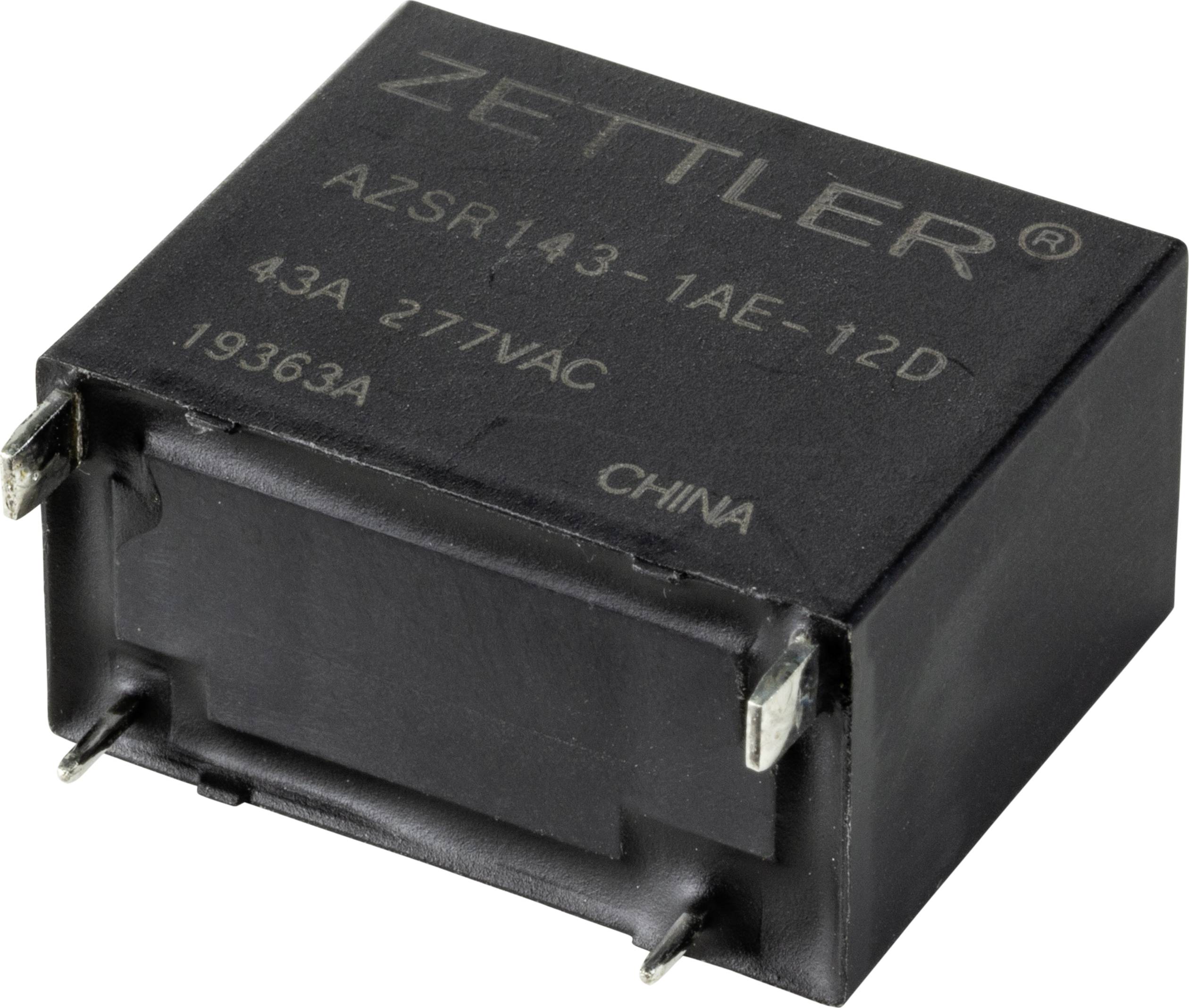 Zettler Electronics AZSR143-1AE-12D Powerrelais 12 V/DC 50A 1 Schließer 1St.