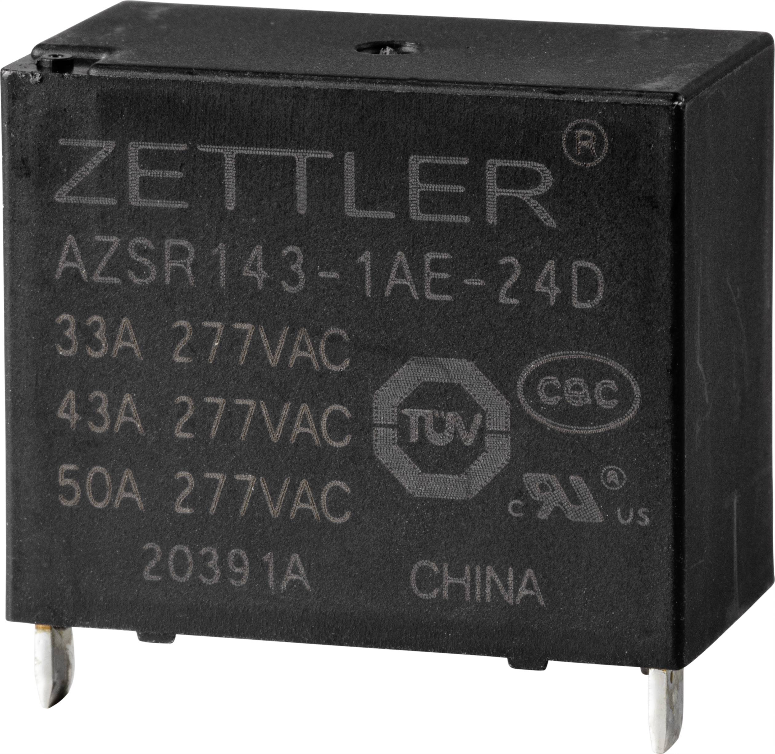 Zettler Electronics AZSR143-1AE-24D Powerrelais 24 V/DC 50A 1 Schließer 1St.