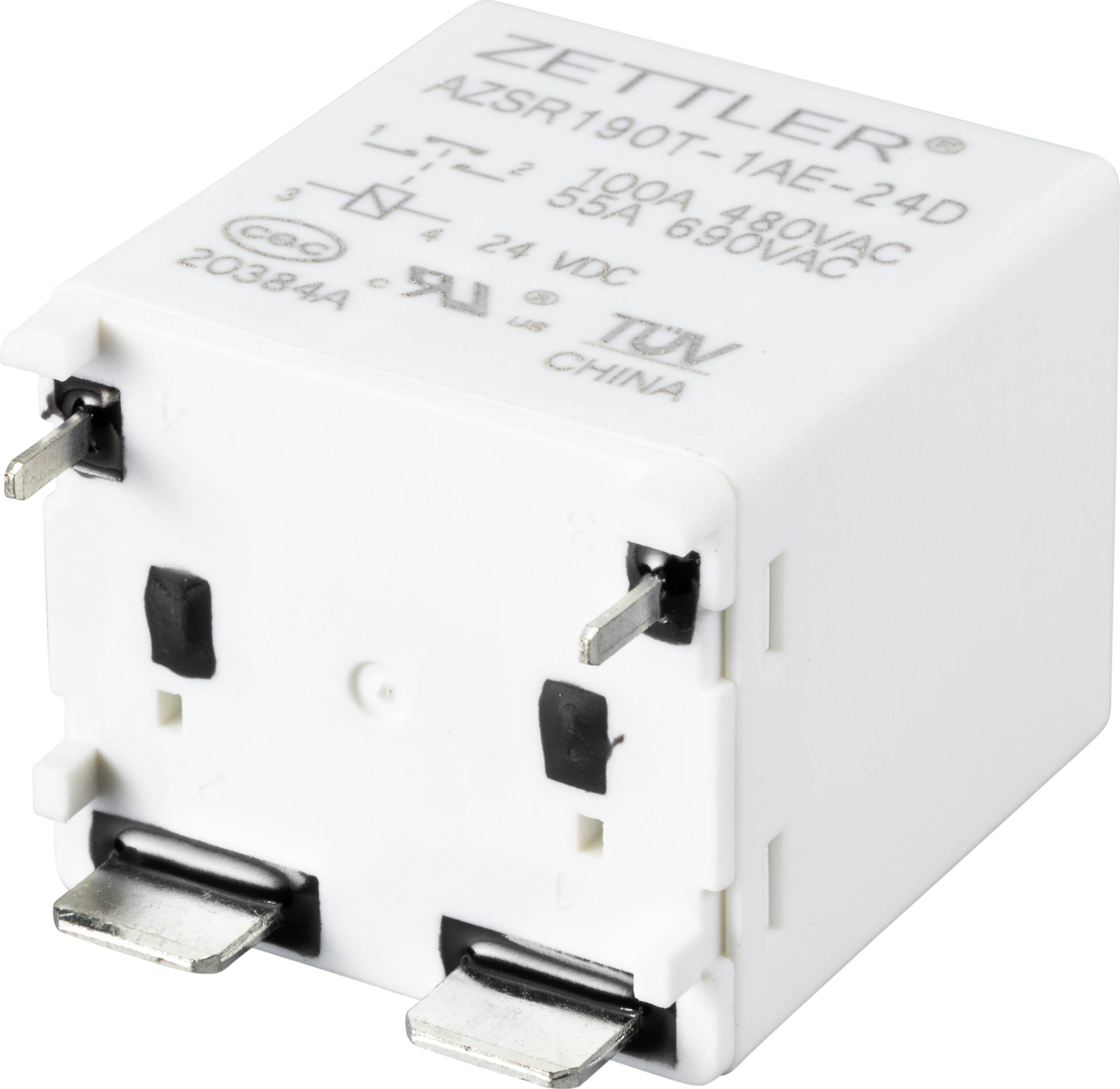 Zettler Electronics AZSR190T-1AE-24D Powerrelais 24 V/DC 100 A 1 Schließer 1 St.