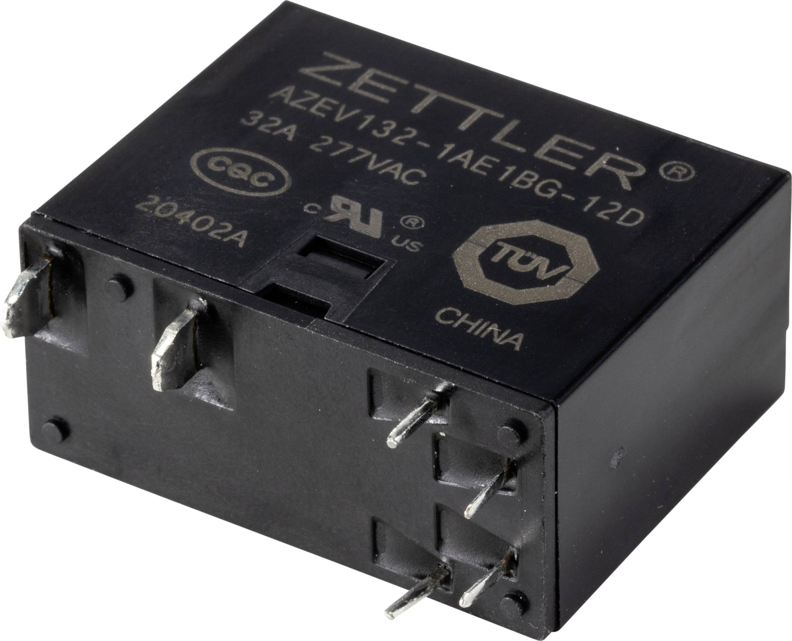 Zettler Electronics AZEV132-1AE1BG-12D Powerrelais 12 V/DC 32 A 1 Schließer 1 St.