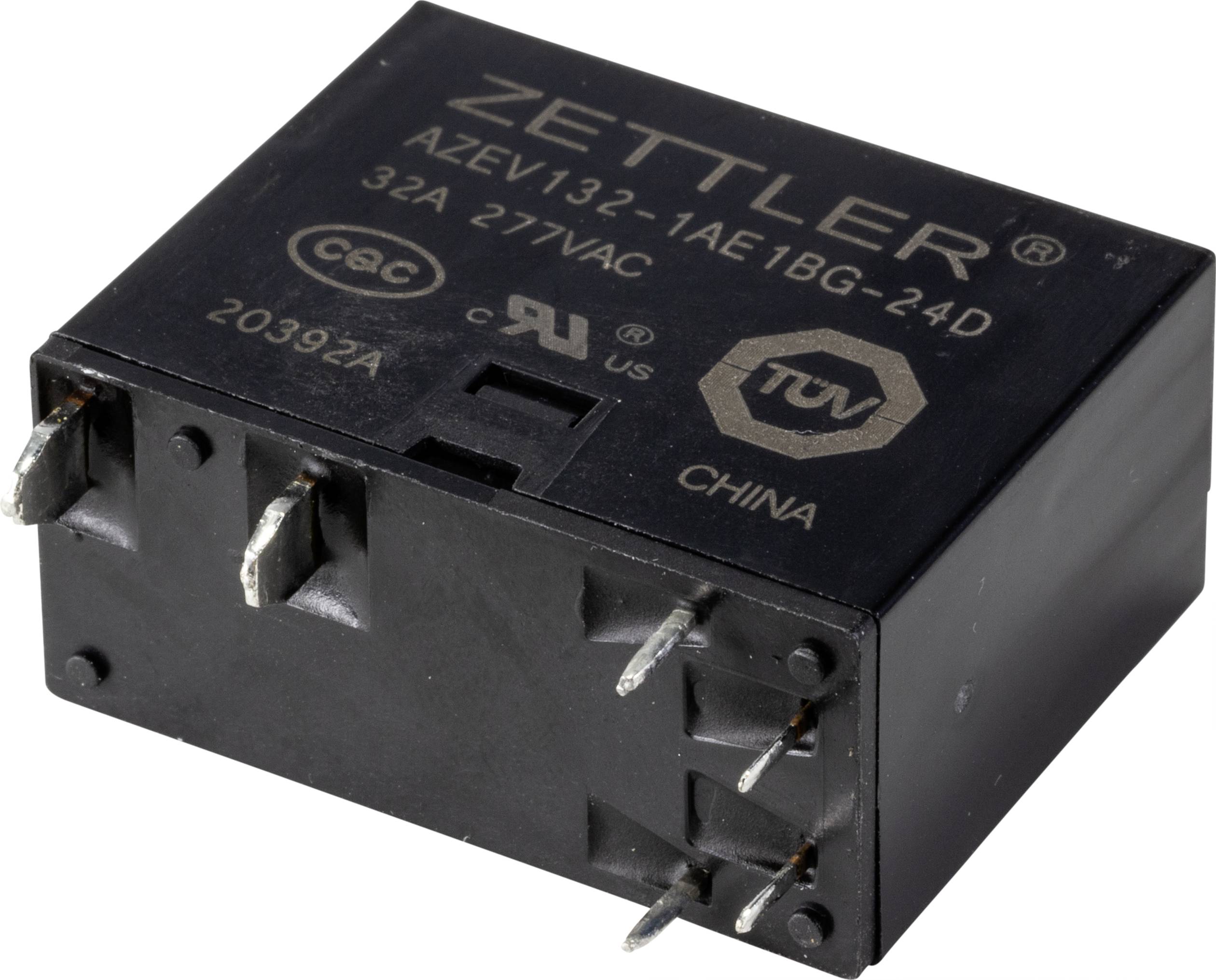 Zettler Electronics AZEV132-1AE1BG-24D Powerrelais 24 V/DC 32A 1 Schließer 1St.