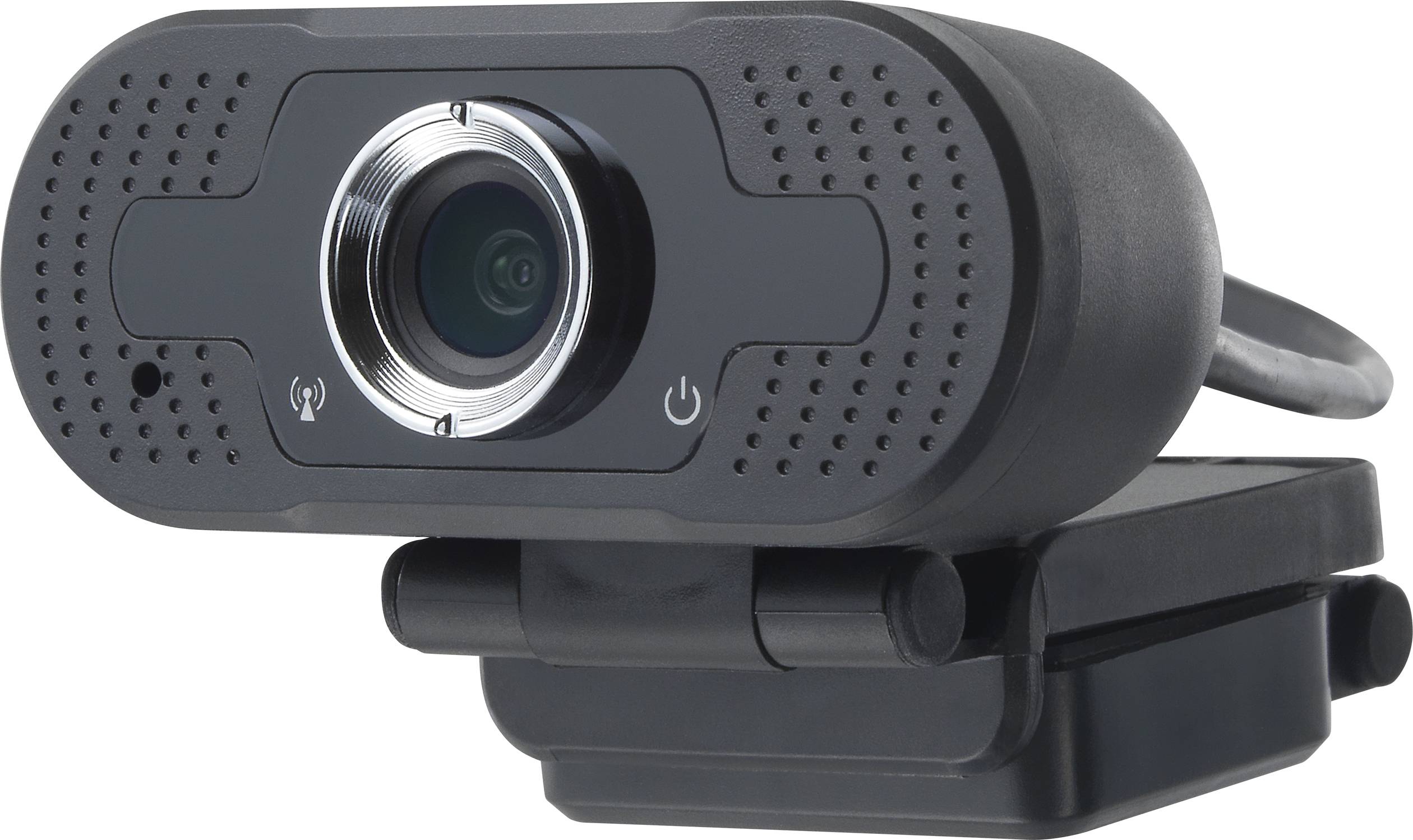 Renkforce RF-WC-150 Full HD-Webcam 1920 x 1080 Pixel Klemm-Halterung