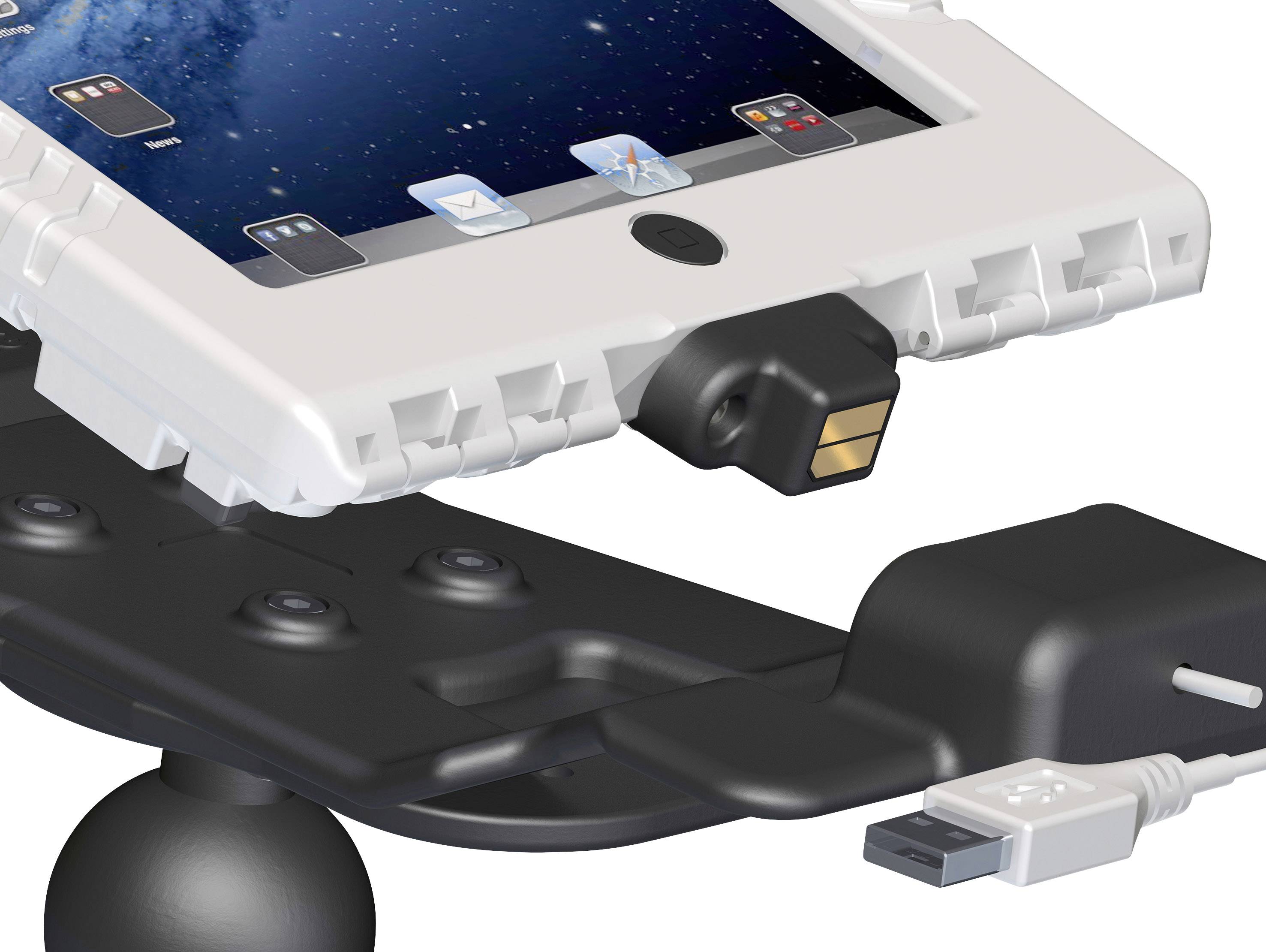 Andres Industries AG Handy-Kfz-Halterung mit Ladefunktion