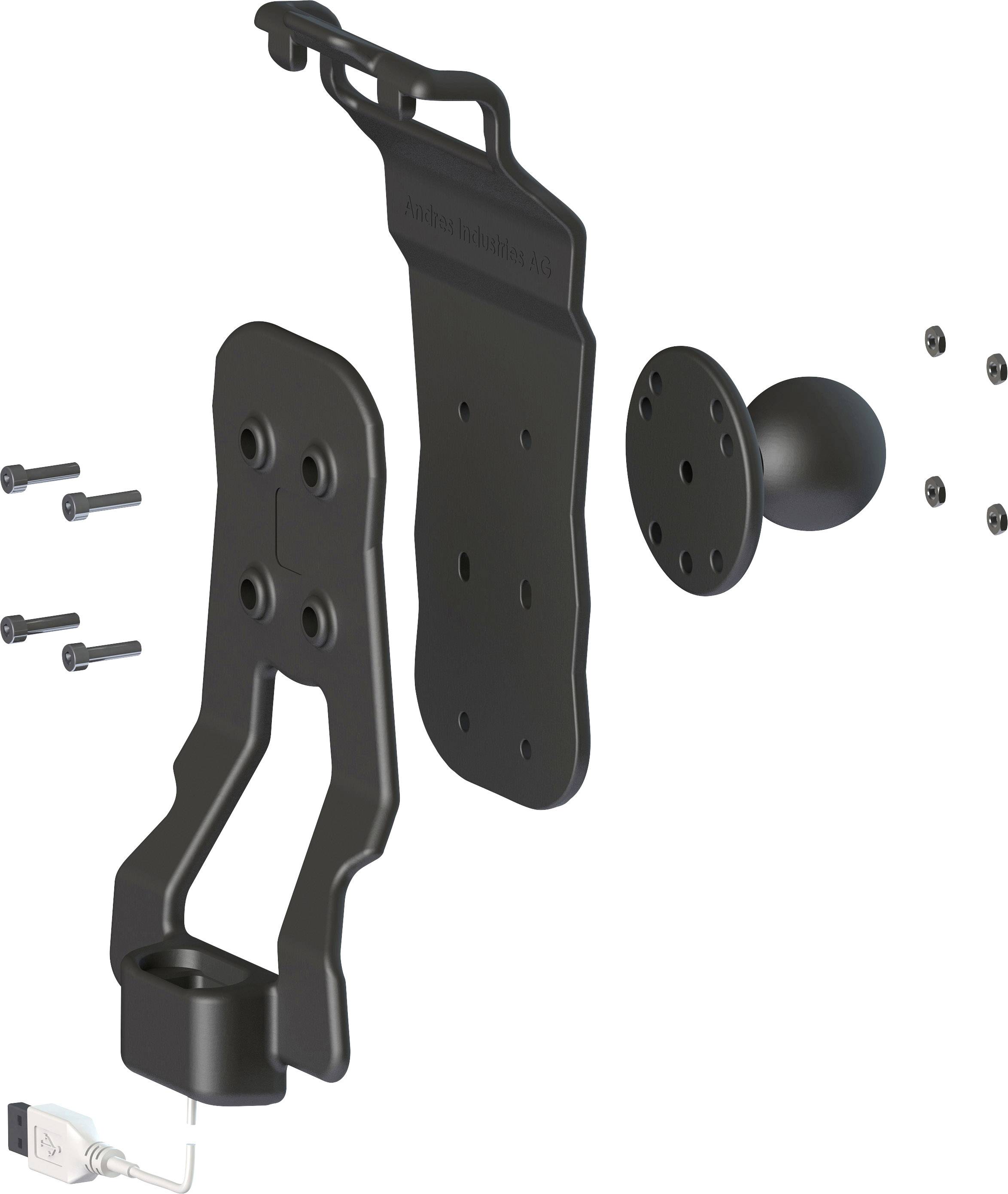 Andres Industries AG Handy-Kfz-Halterung mit Ladefunktion