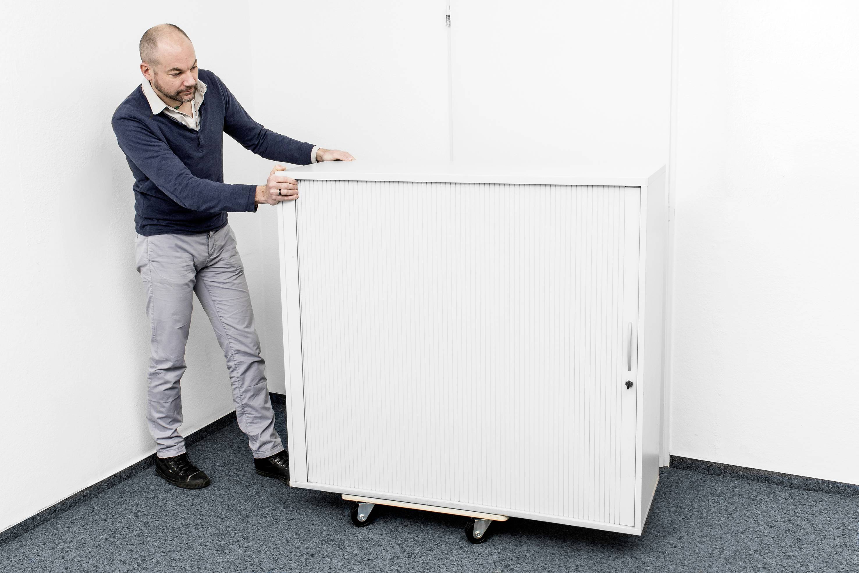 Metafranc WU0822120 Transportroller Sperrholz Traglast (max.): 500kg 590m x 290mm x 126mm Anzahl Lenkrollen 4