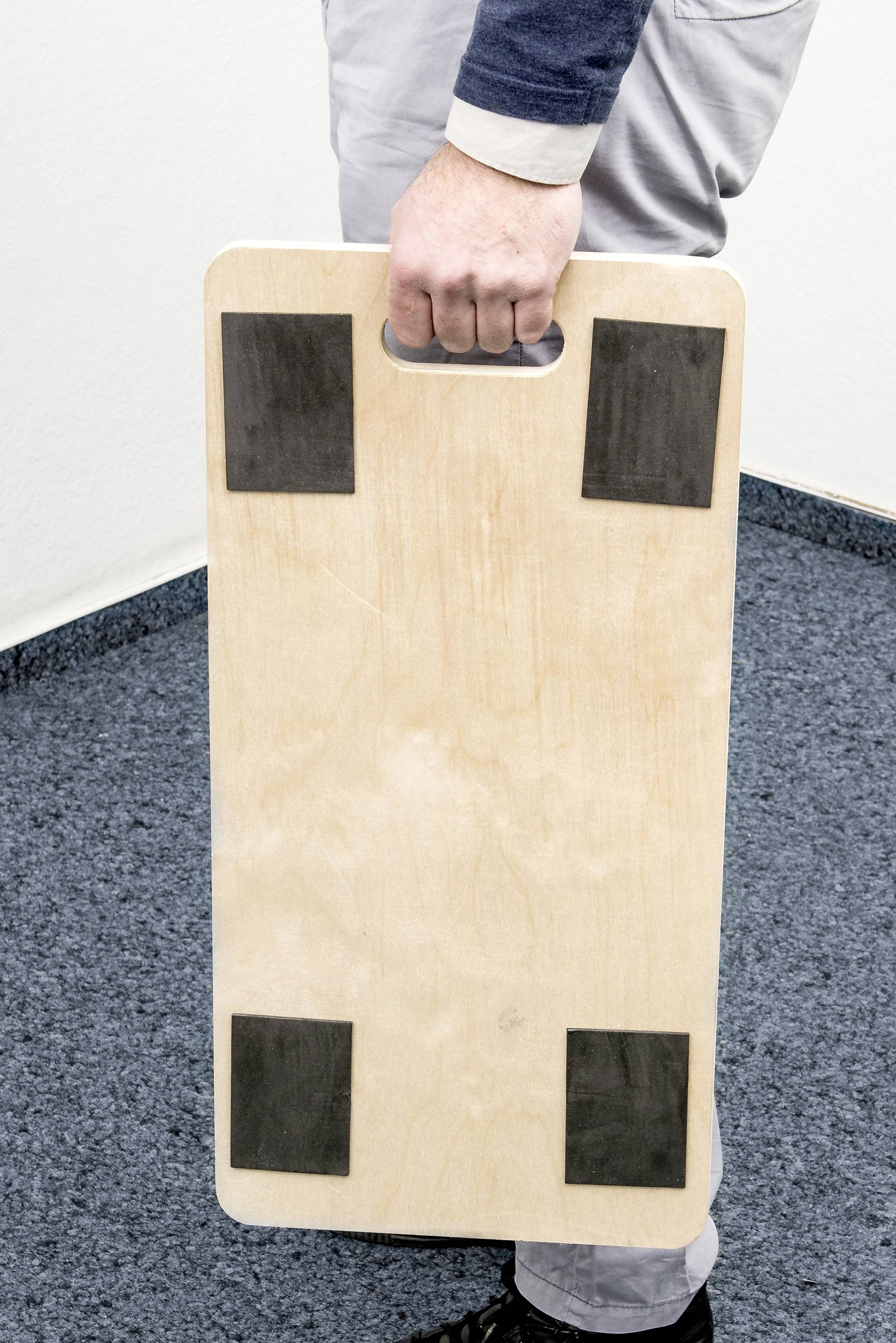 Metafranc WU0822120 Transportroller Sperrholz Traglast (max.): 500kg 590m x 290mm x 126mm Anzahl Lenkrollen 4