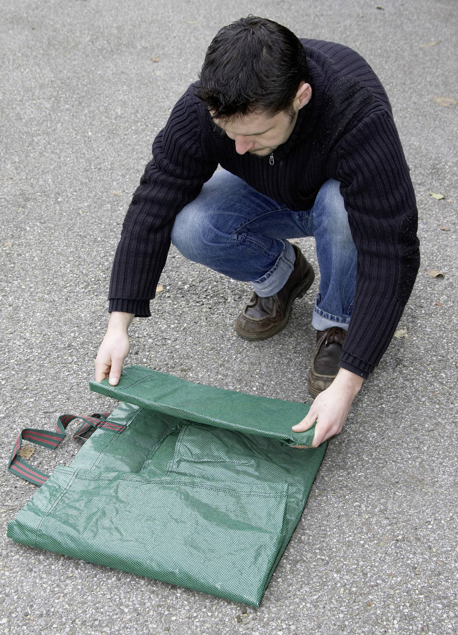 Meister Werkzeuge WU9961810 Gartensack 272l Grün