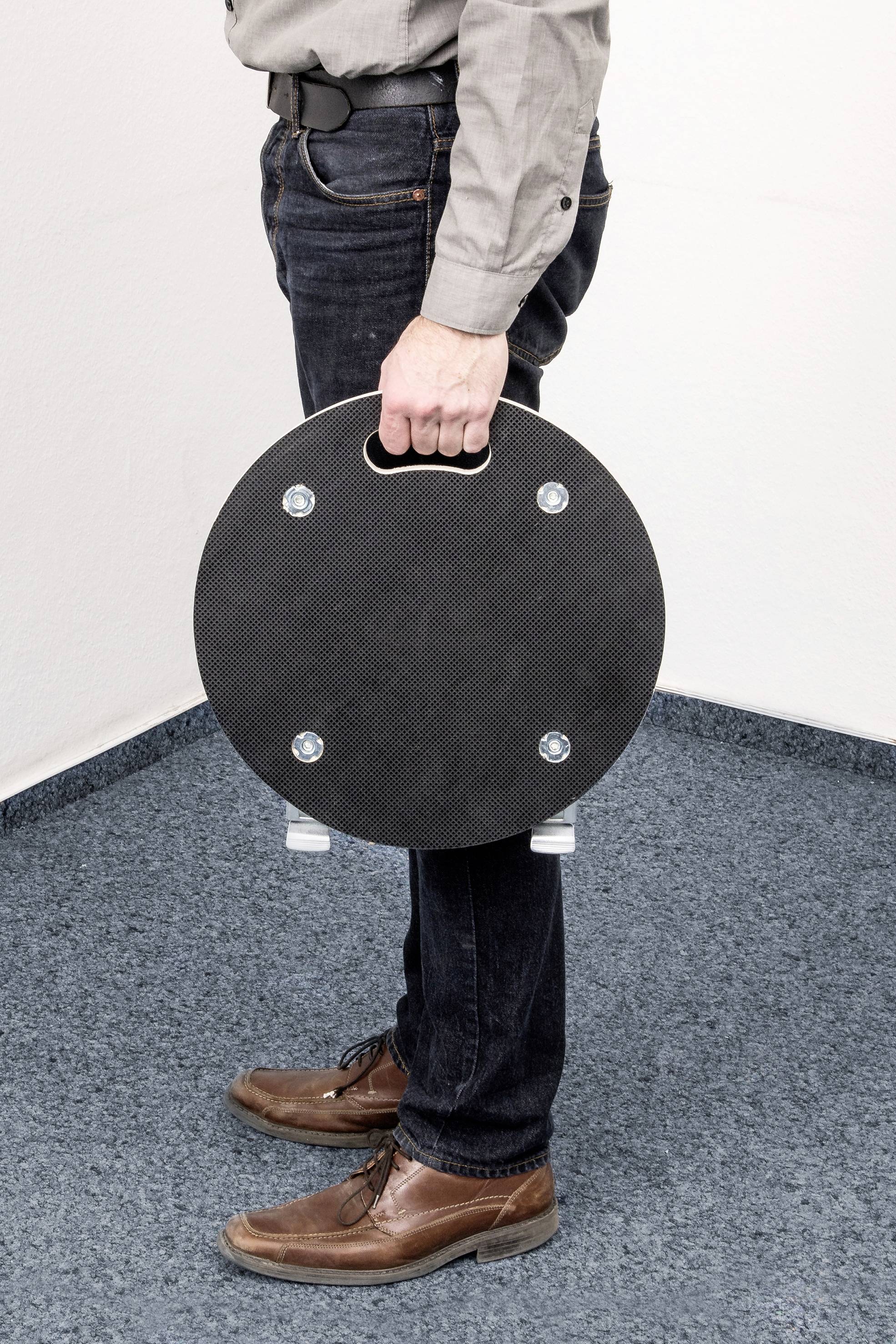 Metafranc WU0822040 Transportroller Traglast (max.): 200kg 380mm x 110mm Anzahl Lenkrollen 4