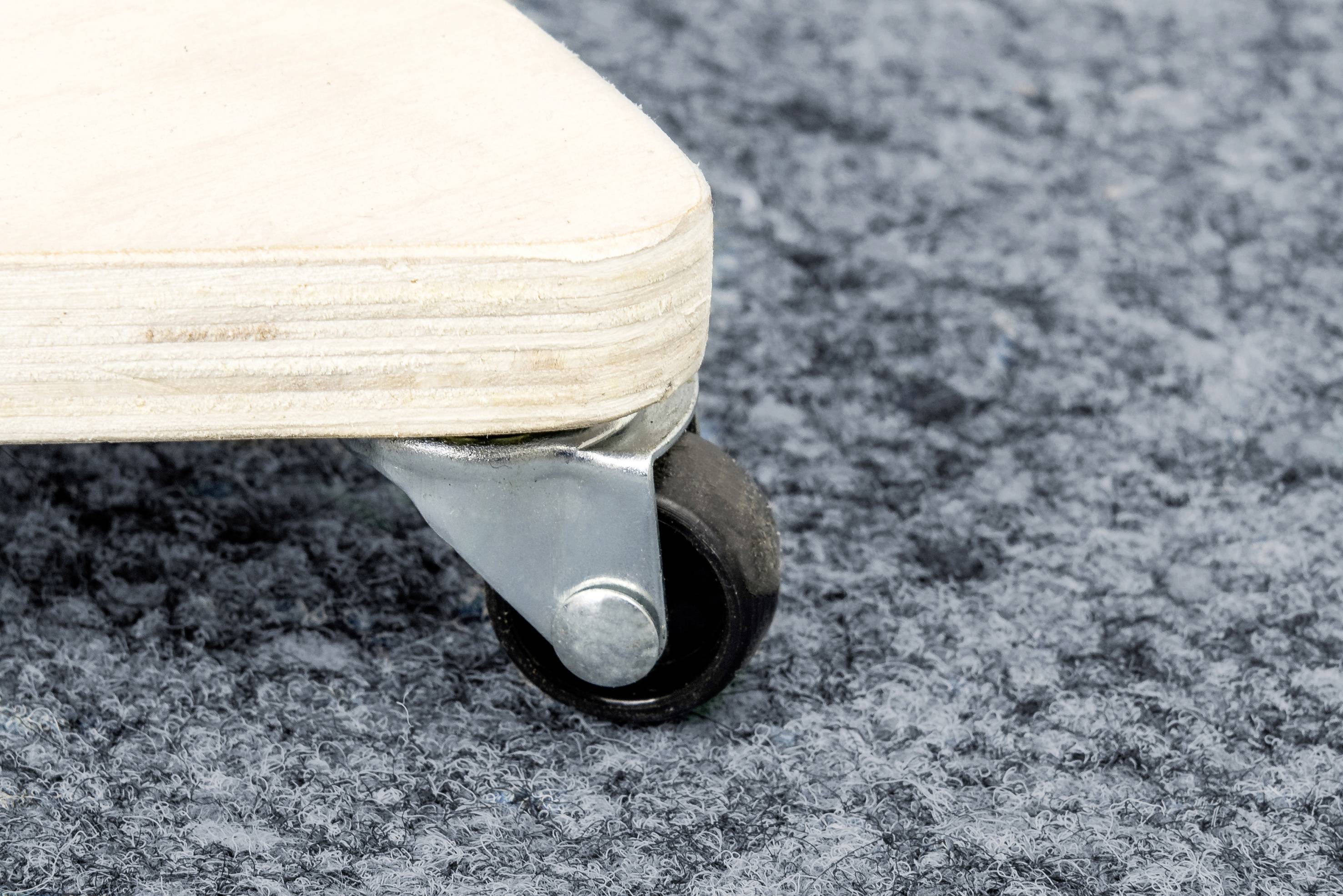 Metafranc WU0822140 Transportroller Sperrholz Traglast (max.): 100kg 134mm x 134mm x 52mm Anzahl Lenkrollen 3