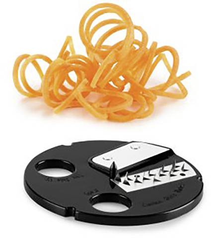 Trisa Spiralizer Stabmixer 600 W mit Stabmixaufsatz, mit Zerkleinereraufsatz Weiß