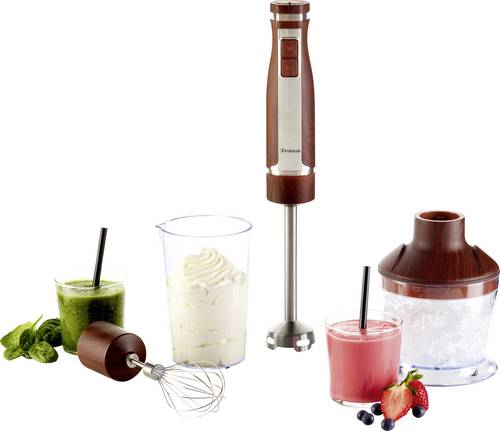 Trisa Professional Mix 10 in 1 Stabmixer 700W Schneebesenaufsatz, mit Ice-Crushfunktion