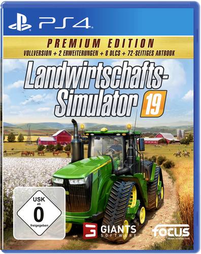 Landwirtschafts Simulator 19: Premium Edition PS4 USK: 0