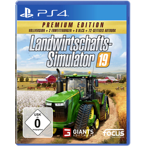 Landwirtschafts Simulator 19: Premium Edition PS4 USK: 0, ASTRAGON