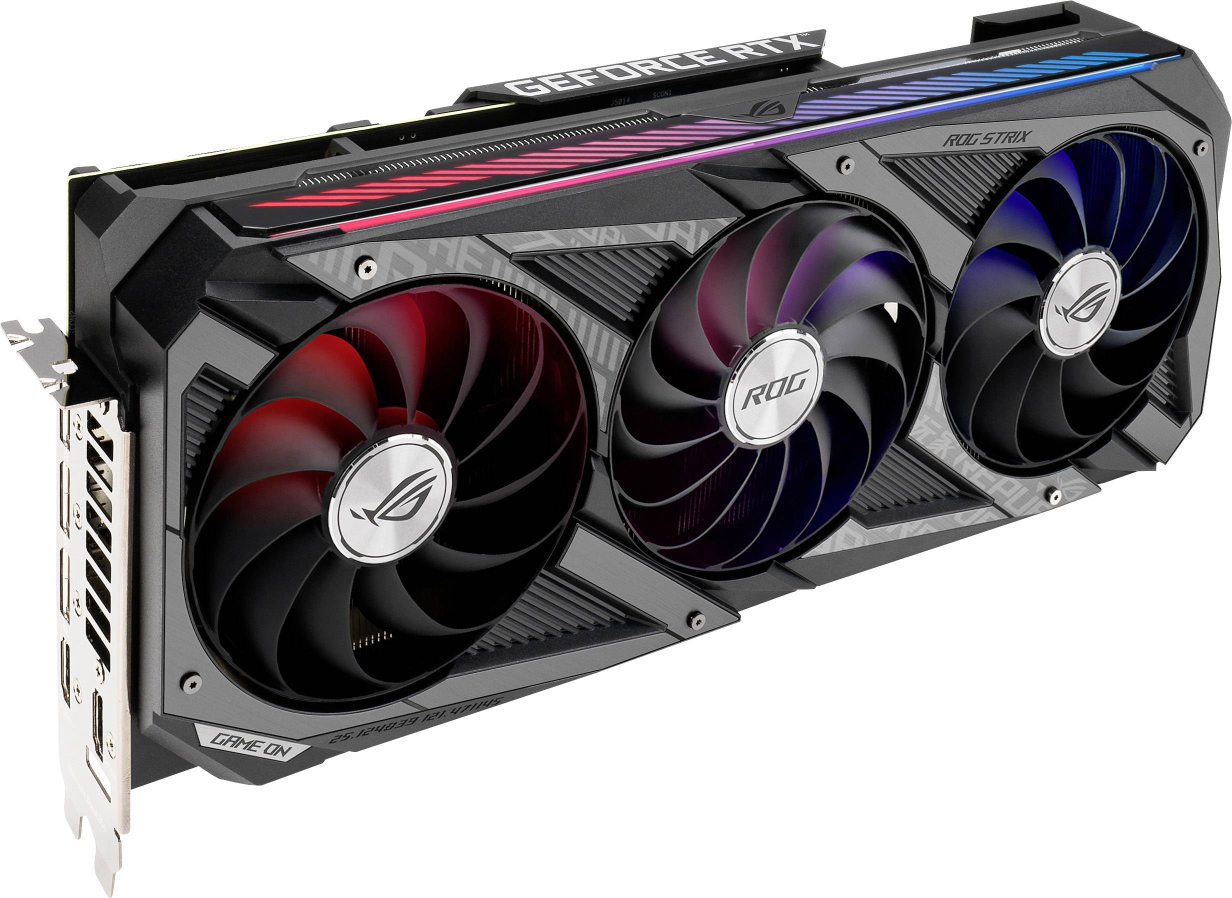 Asus Grafikkarte Nvidia GeForce RTX 3080 Gaming Overclocked 10 GB GDDR6X-RAM PCIe x16 HDMI®, DisplayPort Übertaktet / Overclocked