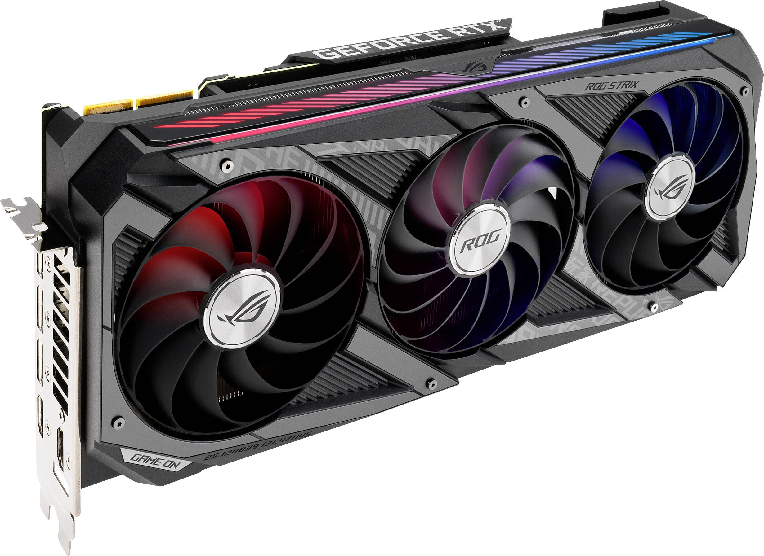 Asus Grafikkarte Nvidia GeForce RTX 3090 Gaming Overclocked 24 GB GDDR6X-RAM PCIe x16 HDMI®, DisplayPort Übertaktet / Overclocked