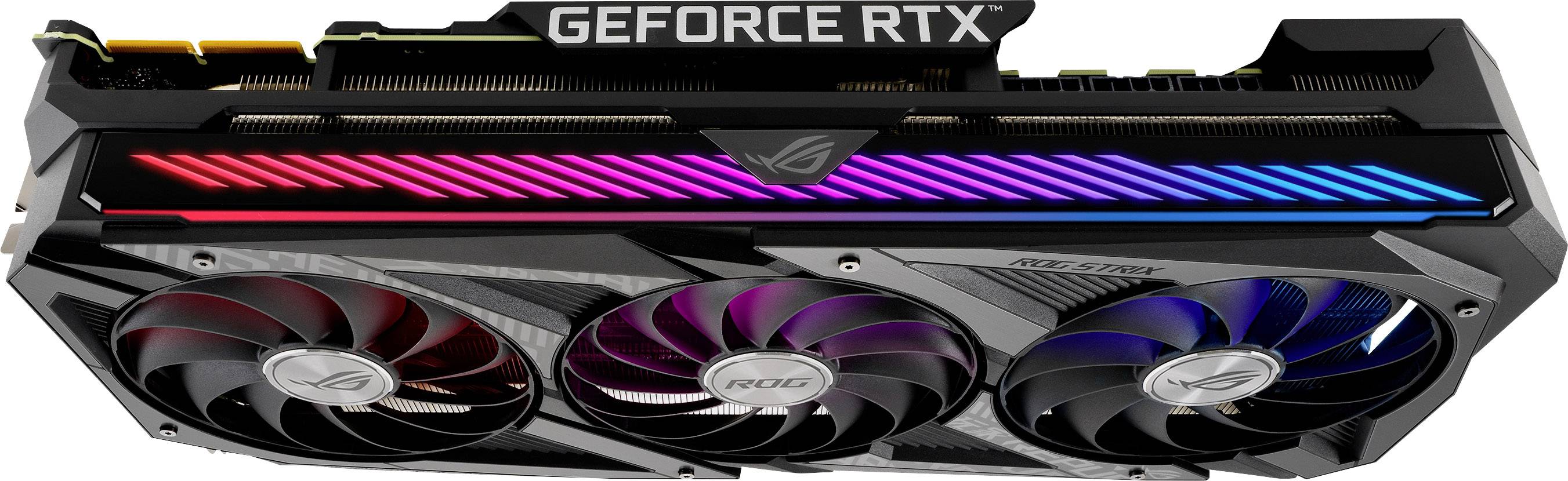 Asus Grafikkarte Nvidia GeForce RTX 3090 Gaming Overclocked 24 GB GDDR6X-RAM PCIe x16 HDMI®, DisplayPort Übertaktet / Overclocked