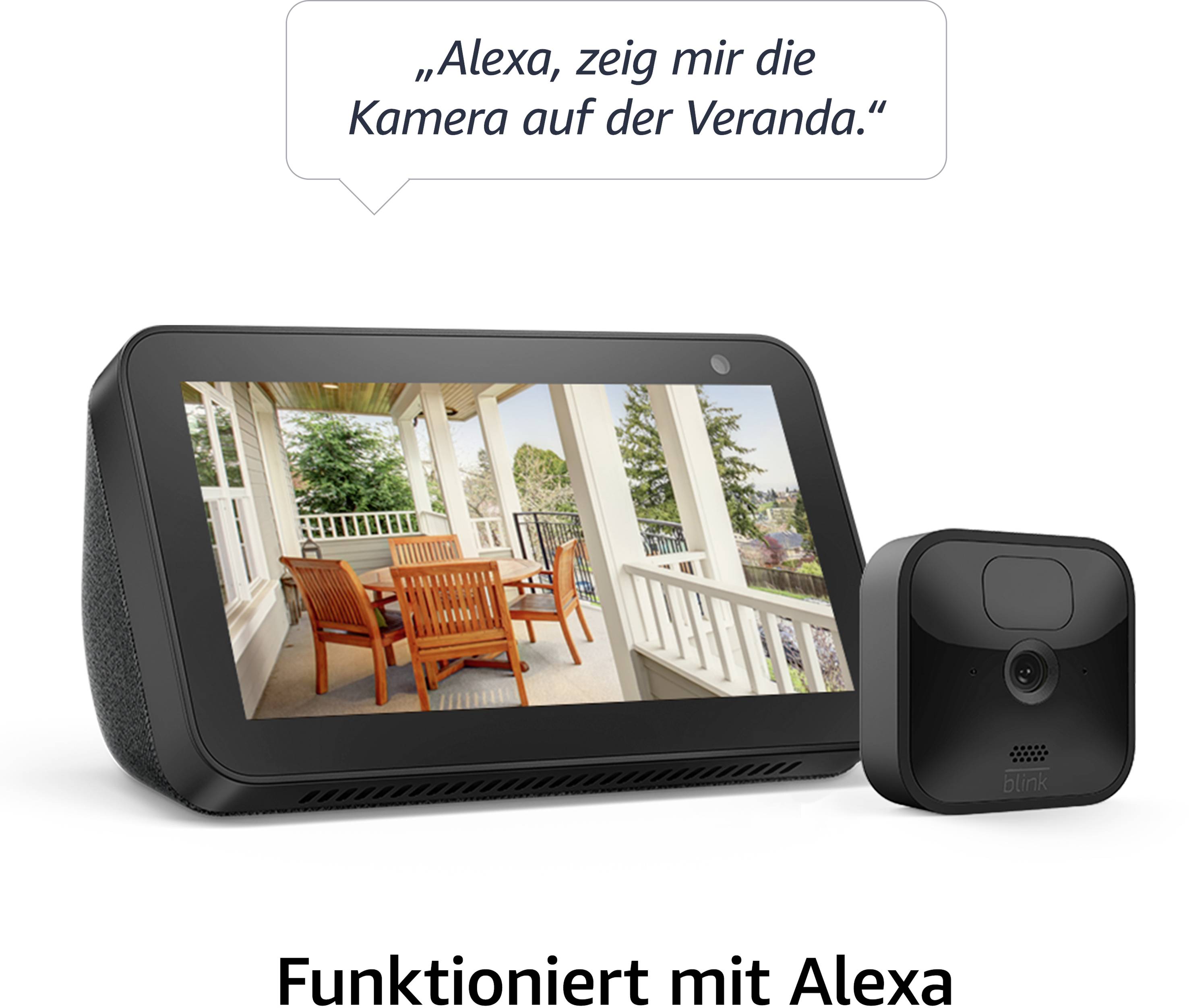 Blink Outdoor 2 Camera System B086DK2N5F WLAN IP-Überwachungskamera-Set mit 2 Kameras 1920 x 1080 Pixel