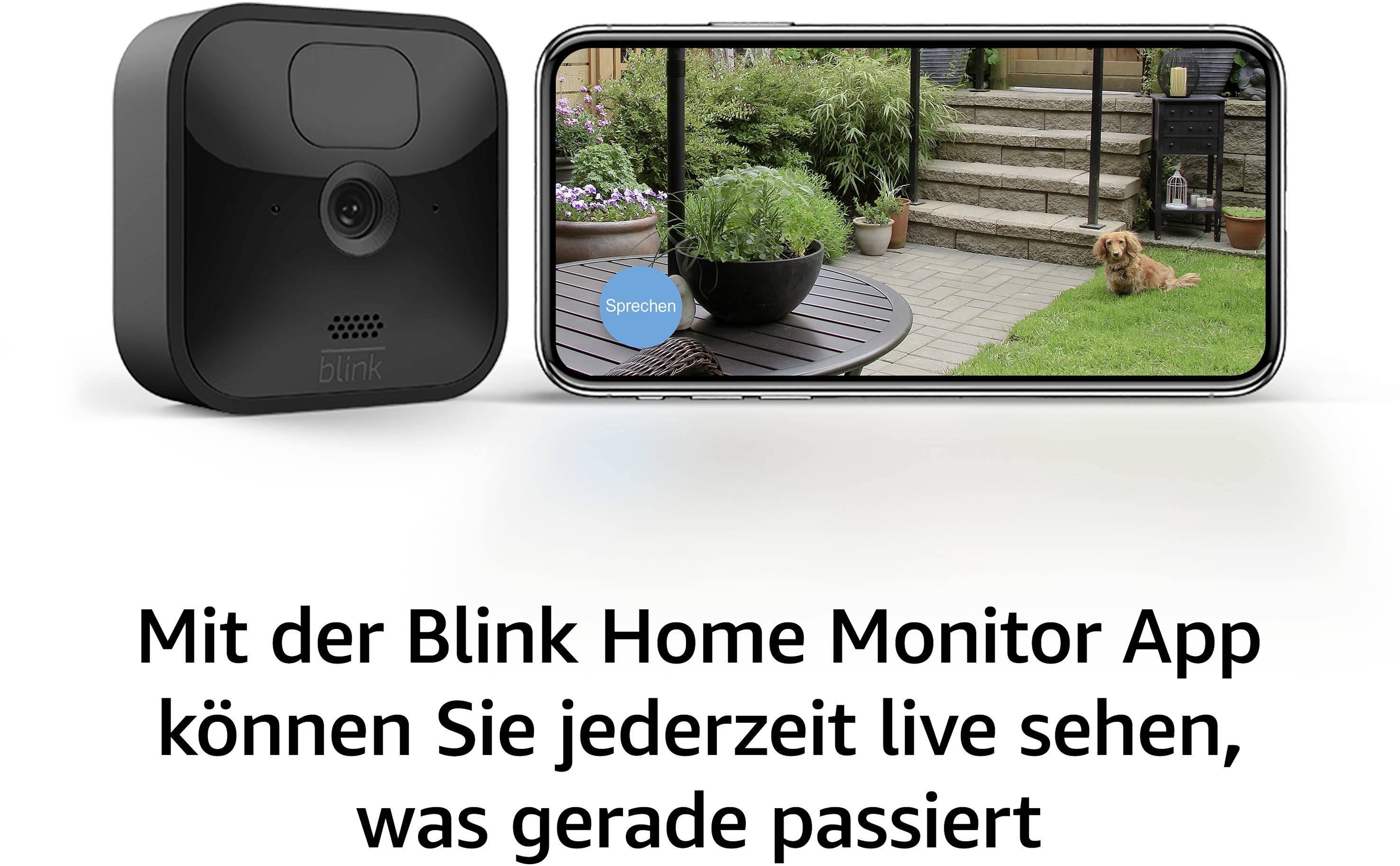 Blink Outdoor 2 Camera System B086DK2N5F WLAN IP-Überwachungskamera-Set mit 2 Kameras 1920 x 1080 Pixel
