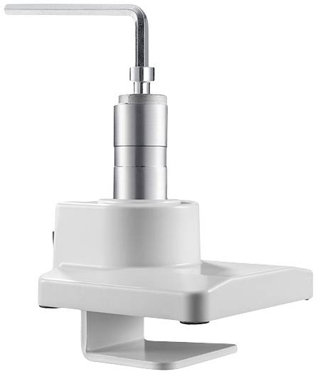 Neomounts NM-D775DX3WHITE 3fach Monitor-Tischhalterung 43,2cm (17") - 61cm (24") Schwenkbar, Rotierbar, Neigbar Weiß