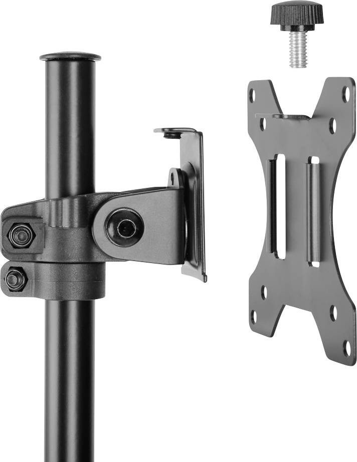 Neomounts by Newstar FPMA-D010DBLACK 1 Stück Monitor-Tischhalterung 25,4cm (10") - 76,2cm (30") Schwenkbar, Rotierbar, Neigbar