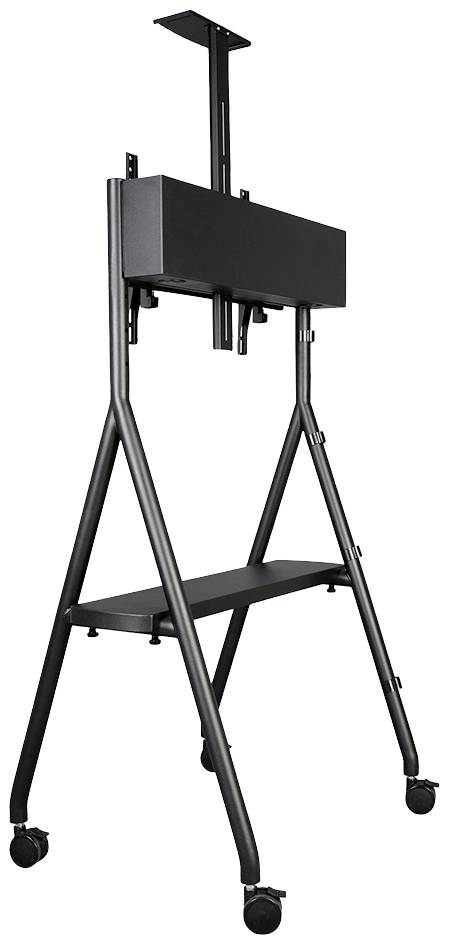 Neomounts NS-M1500BLACK TV-Rollwagen Höhenverstellbar 81,3cm (32") - 165,1cm (65") Neigbar, Bodenständer