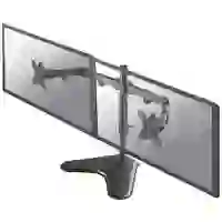 Neomounts FPMA-D550DDBLACK 2fach Monitor-Tischhalterung 25,4cm (10") - 81,3cm (32") Schwenkbar, Rotierbar, Neigbar, Stand Schwarz Neomounts FPMA-D550DDBLACK 2fach Monitor-Tischhalterung 25,4cm (10") - 81,3cm (32") Schwenkbar, Rotierbar, Neigbar, Stand Schwarz