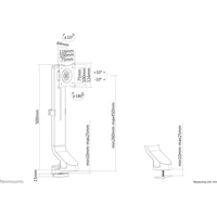 Neomounts FPMA-D860BLACK 1fach Monitor-Tischhalterung 25,4 cm (10") - 81,3 cm (32") Schwenkbar, Rot Neomounts FPMA-D860BLACK 1fach Monitor-Tischhalterung 25,4 cm (10") - 81,3 cm (32") Schwenkbar, Rot