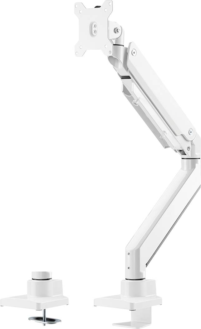Neomounts by Newstar NM-D775WHITE 1fach Monitor-Tischhalterung 25,4cm (10") - 81,3cm (32") Schwenkbar, Rotierbar, Neigbar Weiß
