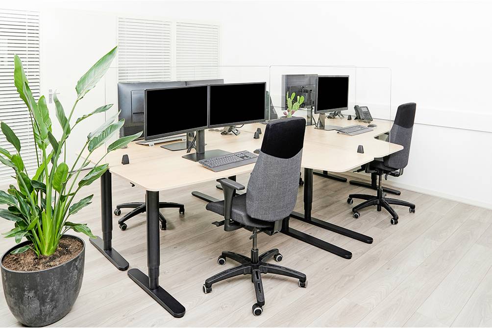 Neomounts NS-GLSPROTECT100 NS-GLSPROTECT100 Mobile Schutzwand Glas (B x H x T) 100 x 65 x 0.6 cm