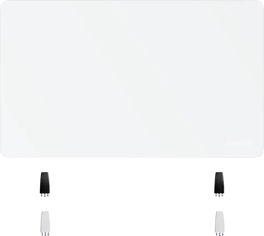 Neomounts NS-GLSPROTECT100 NS-GLSPROTECT100 Mobile Schutzwand Glas (B x H x T) 100 x 65 x 0.6 cm