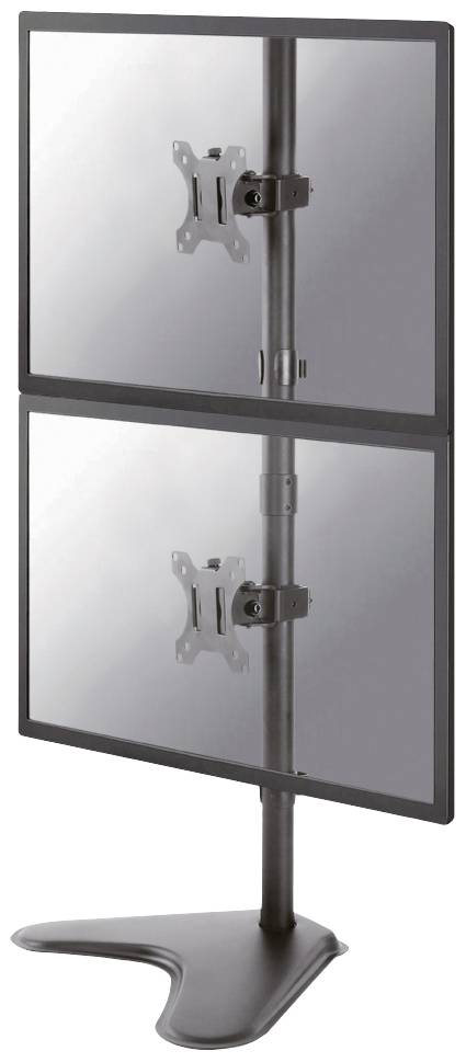 Neomounts FPMA-D550DDVBLACK 2fach Monitor-Tischhalterung 25,4cm (10") - 81,3cm (32") Schwenkbar, Rotierbar, Neigbar, Stand Schwarz