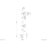 Neomounts FPMA-D550DVBLACK 2fach Monitor-Tischhalterung 25,4cm (10") - 81,3cm (32") Schwenkbar, Rotierbar, Neigbar Schwarz Neomounts FPMA-D550DVBLACK 2fach Monitor-Tischhalterung 25,4cm (10") - 81,3cm (32") Schwenkbar, Rotierbar, Neigbar Schwarz