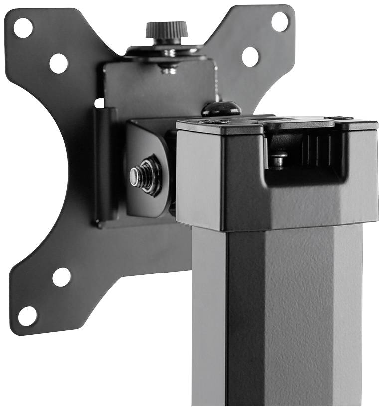 Neomounts FPMA-D865BLACK 1fach Monitor-Tischhalterung 25,4cm (10") - 81,3cm (32") Schwenkbar, Rotierbar, Neigbar, Stand Schwarz