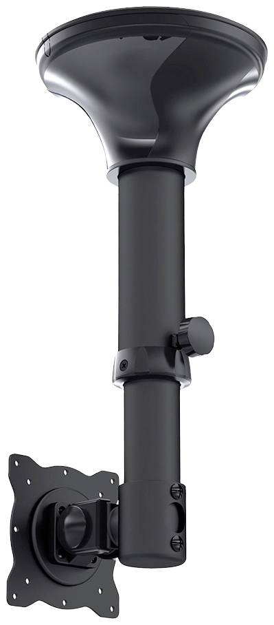 Neomounts FPMA-C025BLACK 1fach Monitor-Deckenhalterung 25,4cm (10") - 76,2cm (30") Schwarz Neigbar, Deckenhalter, Rotierbar
